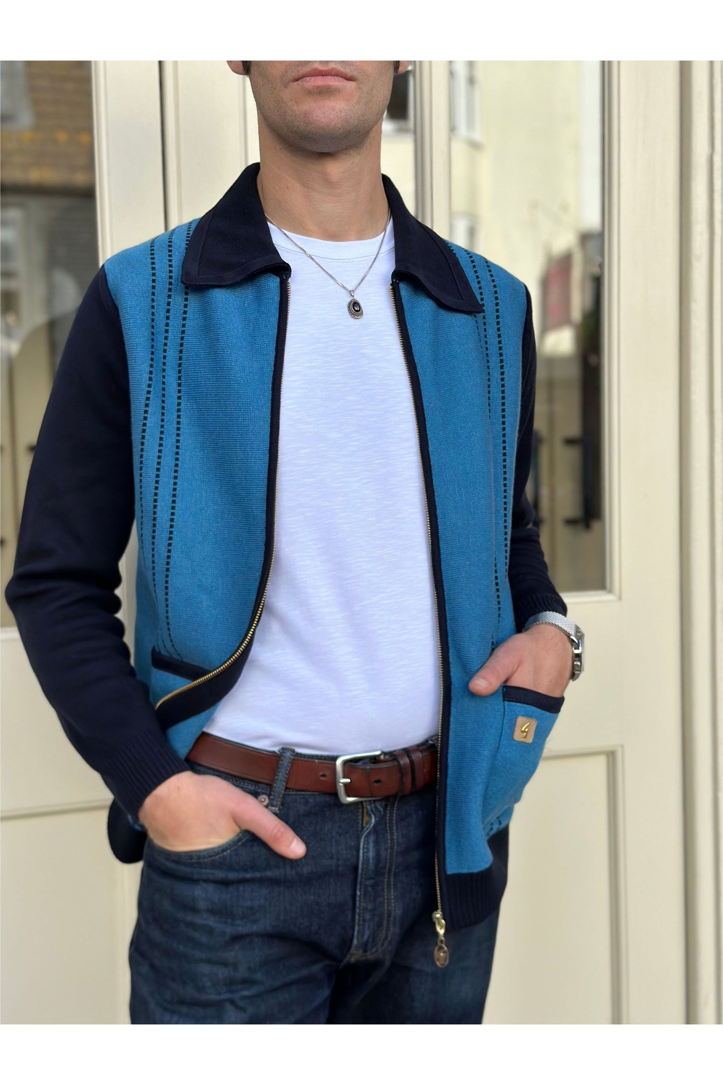 Clement Aqua - Yardi Cardi Knit