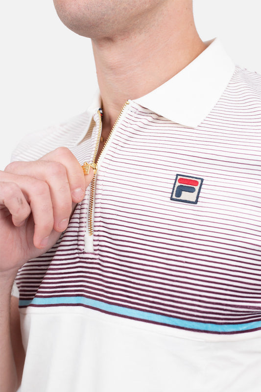 Paco Stripe Velour - Polo