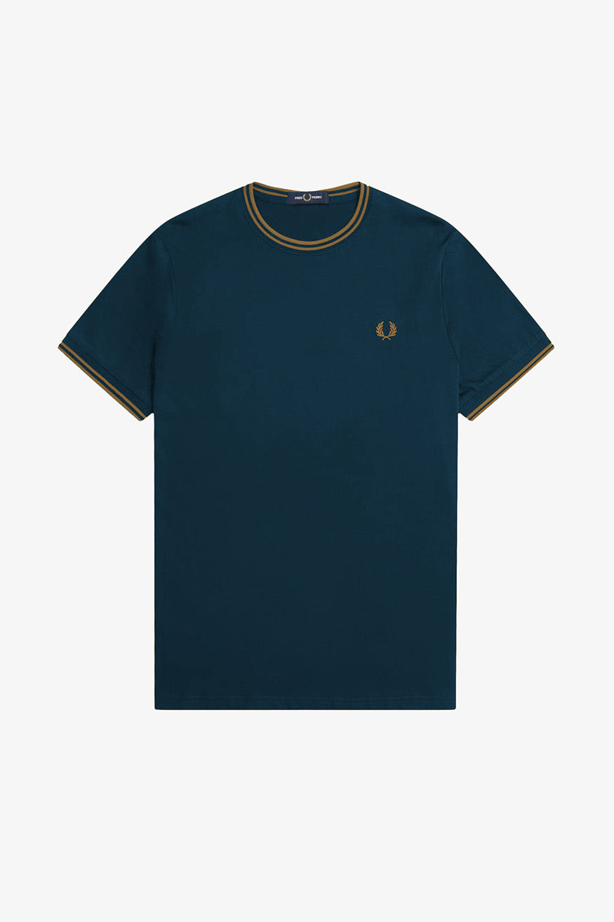 M1588 Twin Tipped Dark Petrol / Shaded Stone - T-Shirt