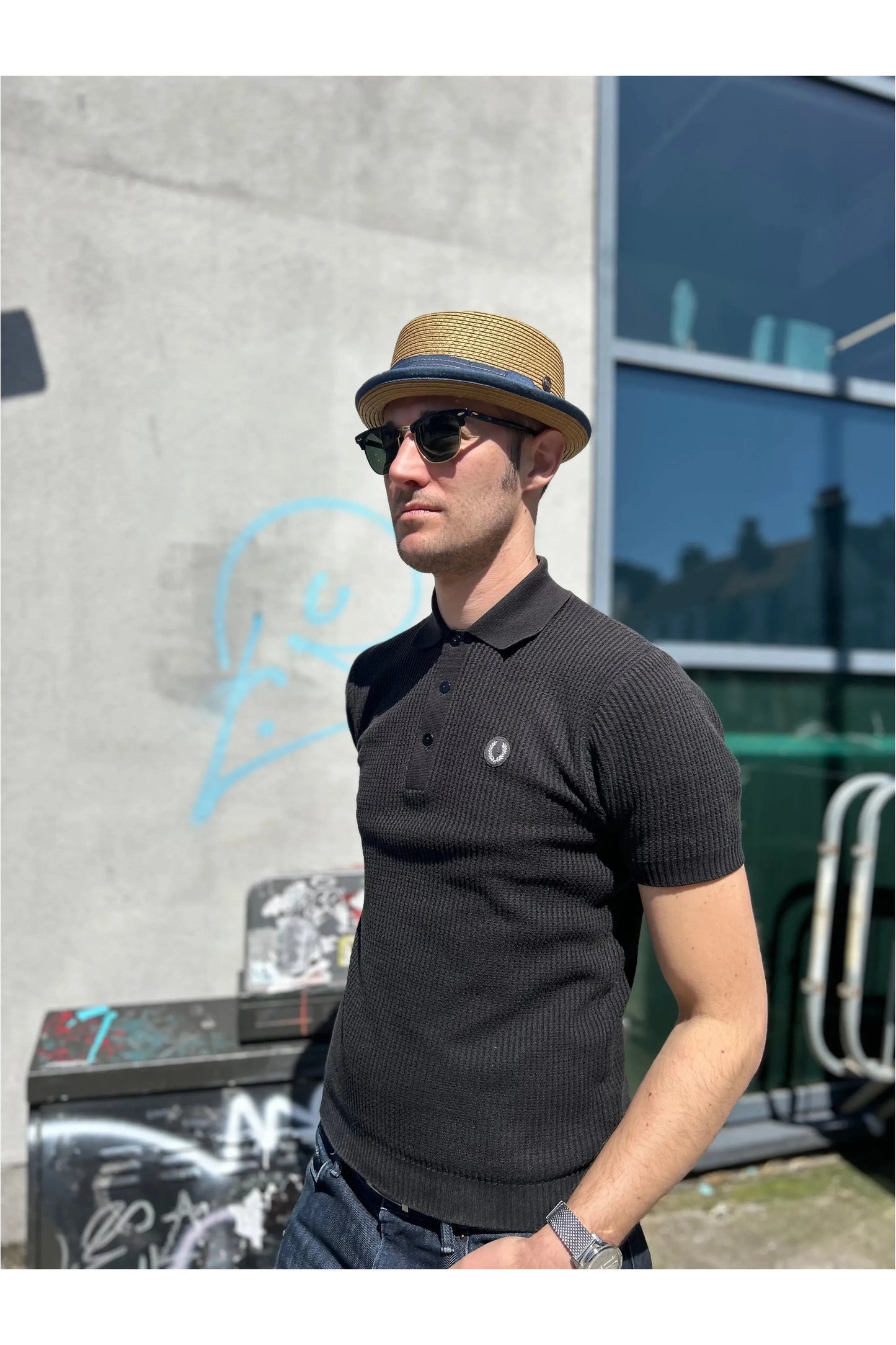 Rico Woven Pork Pie Mustard - Hat