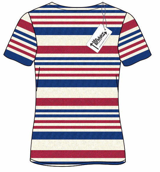 Jean Ecru Pacific Cherry - Knit