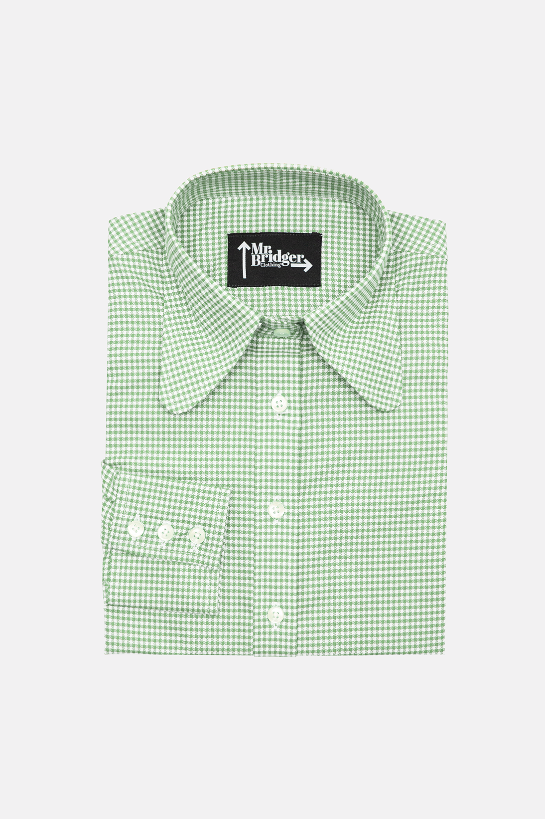 Gingham 'Fox' Green - Shirt