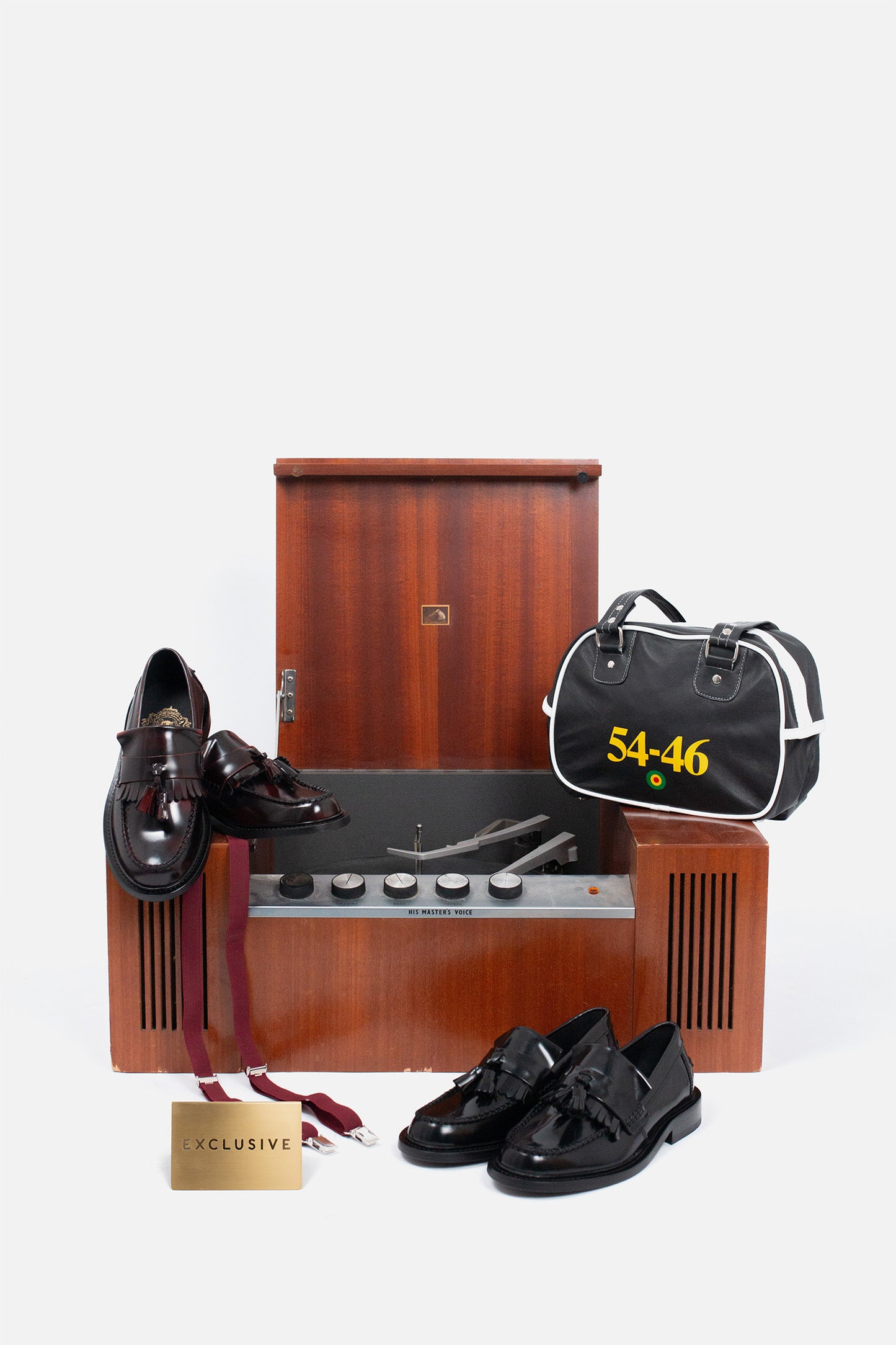 'The Millie' Hi-Shine Black - Tassel Loafer