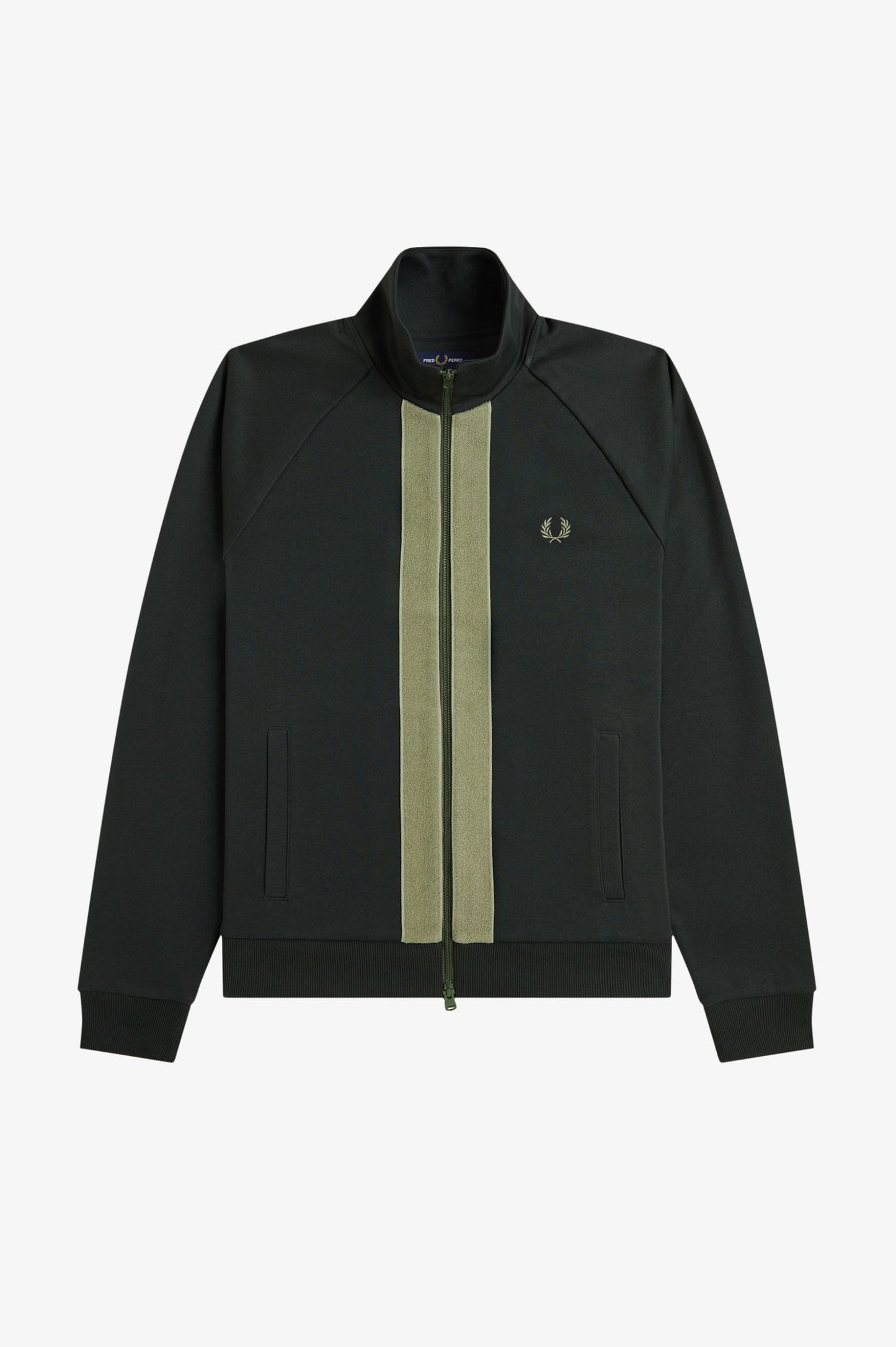 J9051 Chenille Tape Night Green - Track Jacket