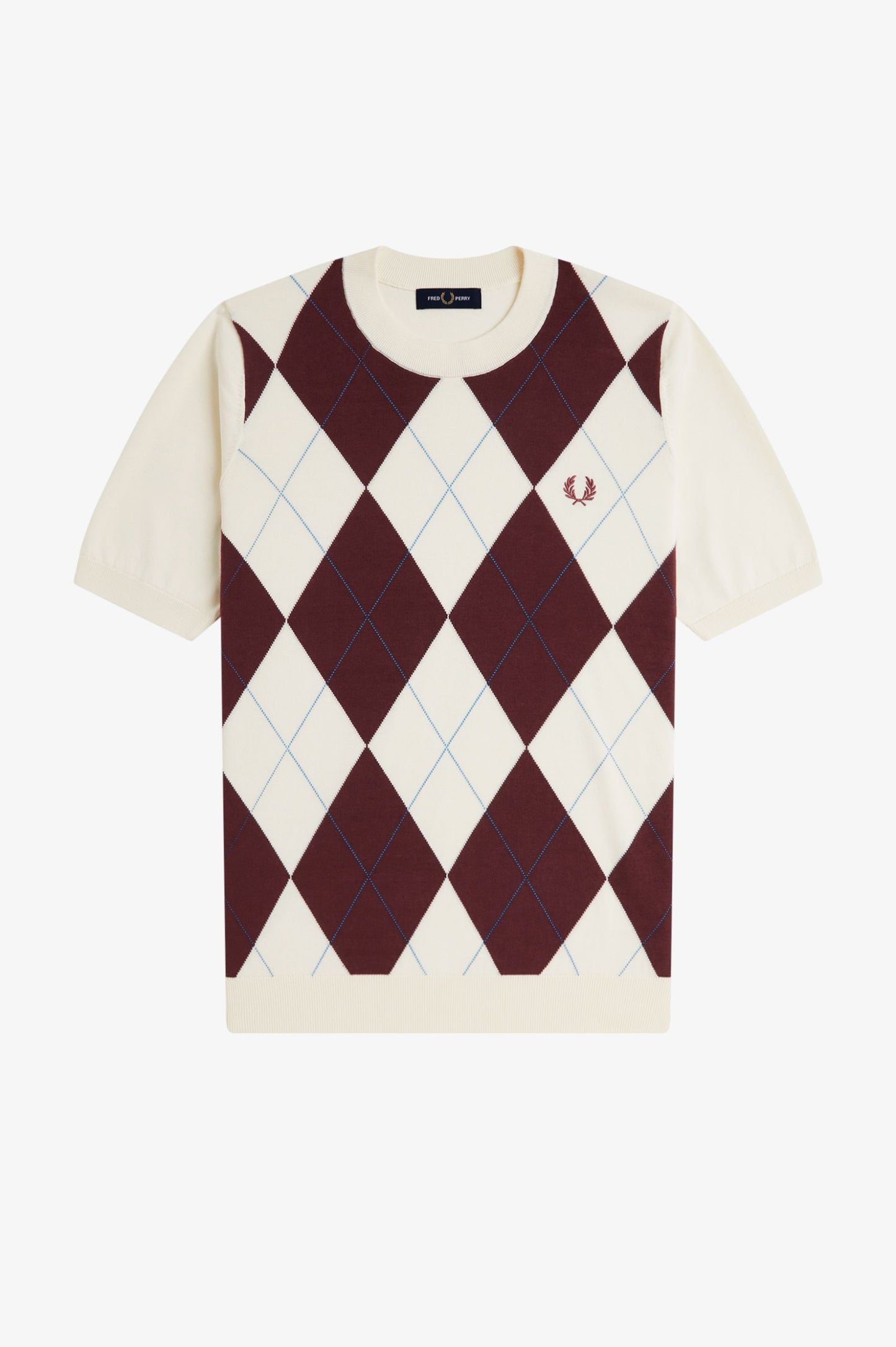 K1319 Argyle Knit - T-shirt