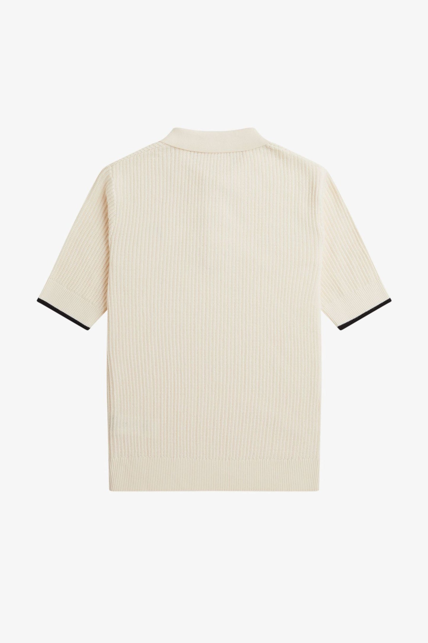 K9113 Light Ecru Mesh Knit - Polo