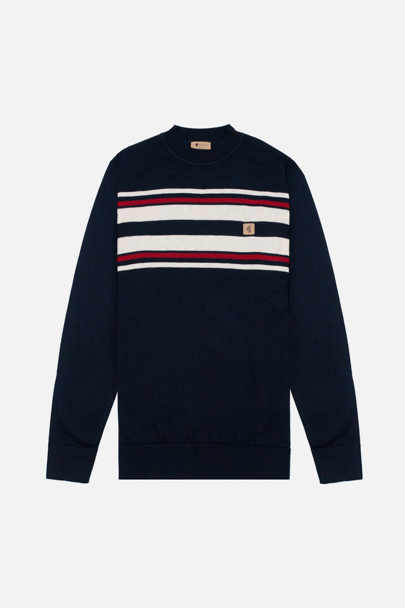 Vintage Liam Navy - Crew Neck Knit