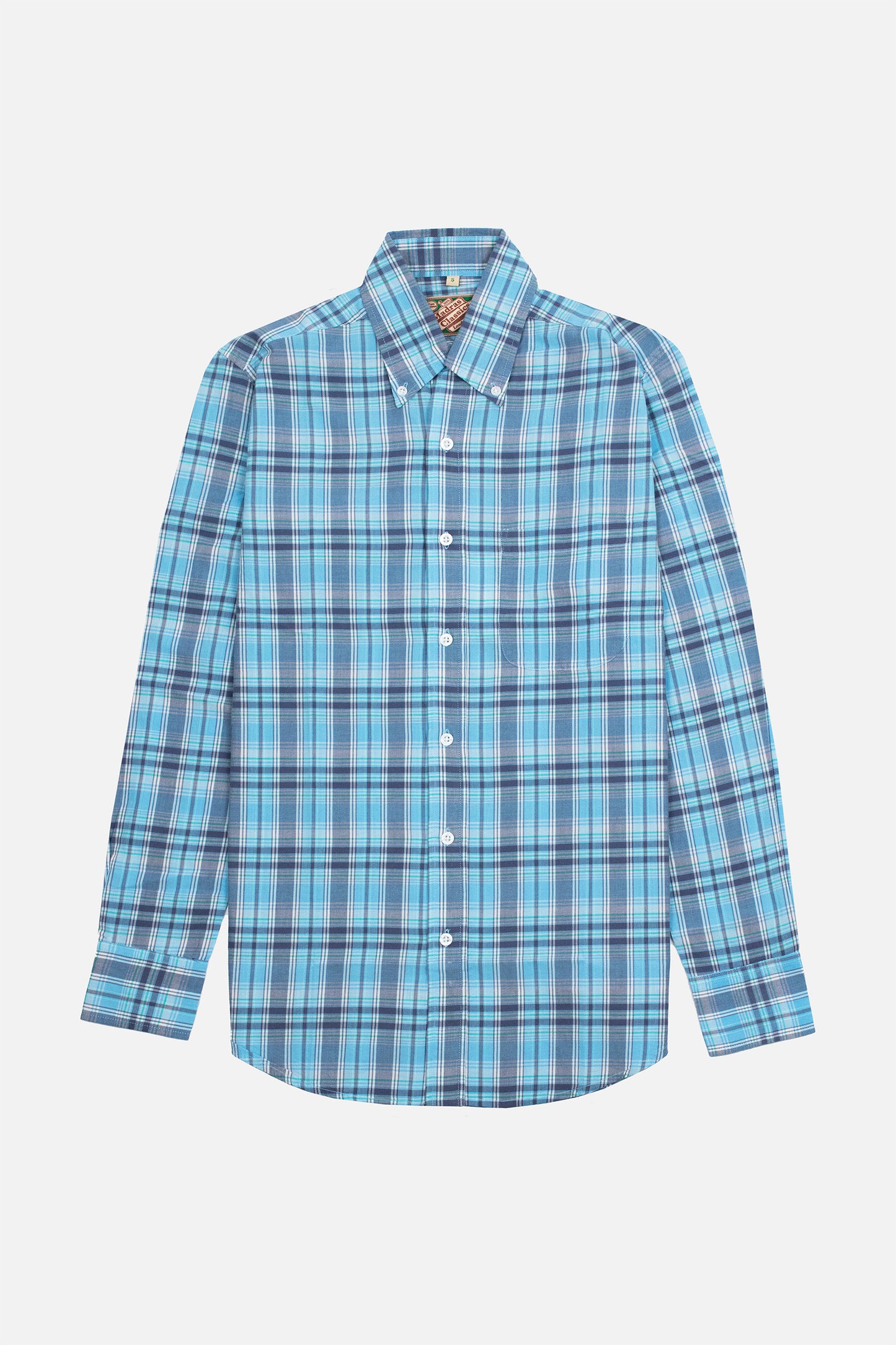 Dizzy Madras Summer Sky Blue/White/Navy Check - Shirt