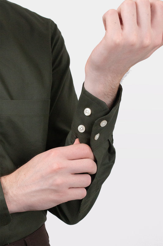 Oxford 'Marinello' Olive Green - Shirt