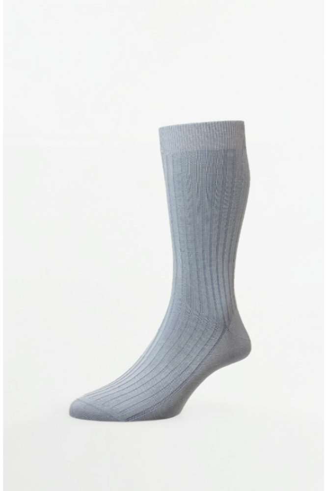 Danvers Cotton English Made Sky - Socks