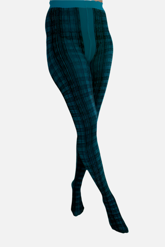 Printed Patterned One Size - Tights