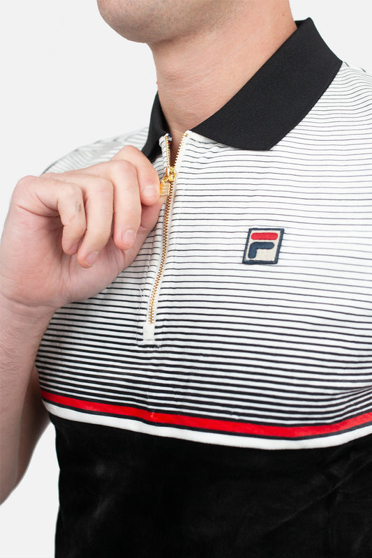 Paco Stripe Velour - Polo