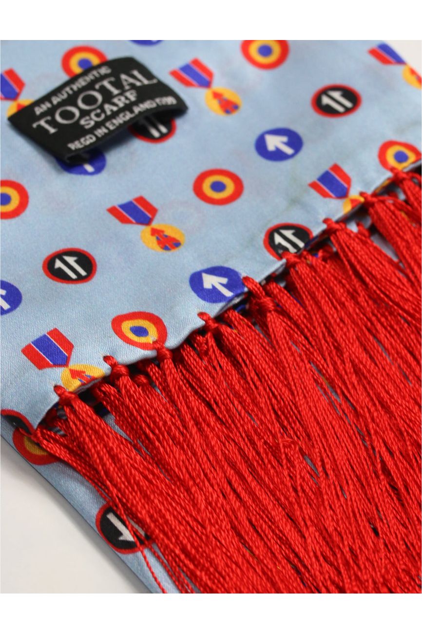 Exclusive Tootal Pop Art Symbols - Silk Scarf