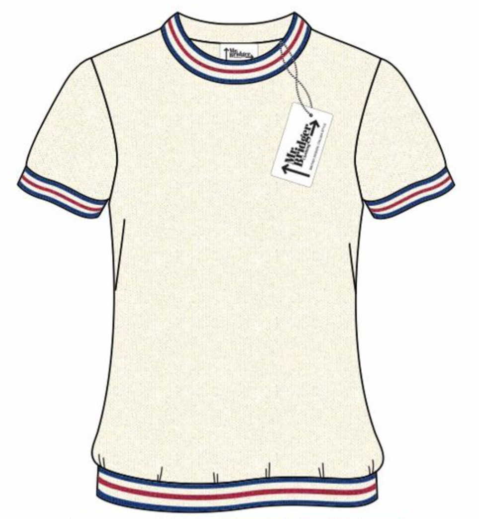 Dorval Ecru Knitted - Mock Turtle Neck