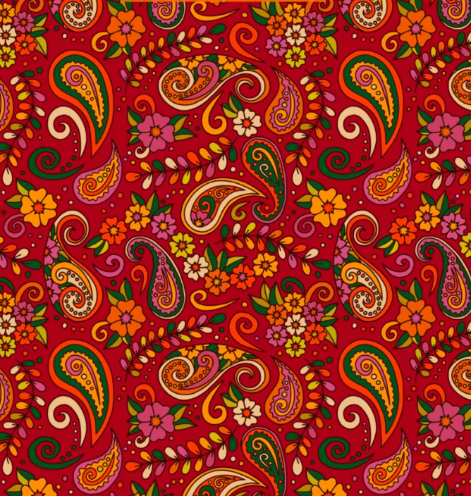 Exclusive 'Dolly' Paisley Daze Pink - Scarf