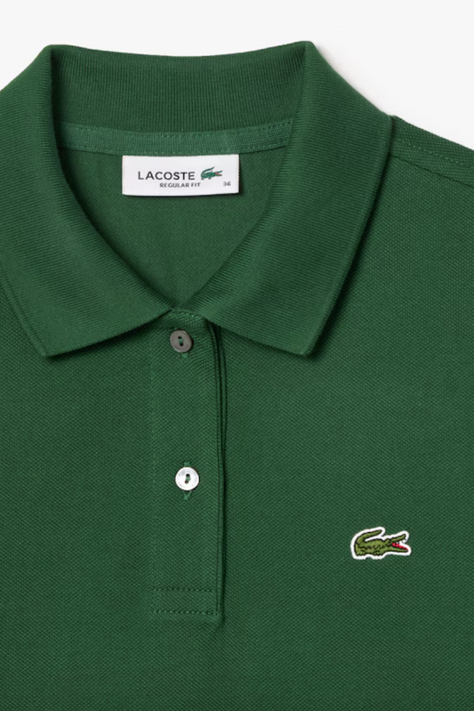 Women's Regular Fit Supple Piqué Pine Green 132 - Polo Shirt