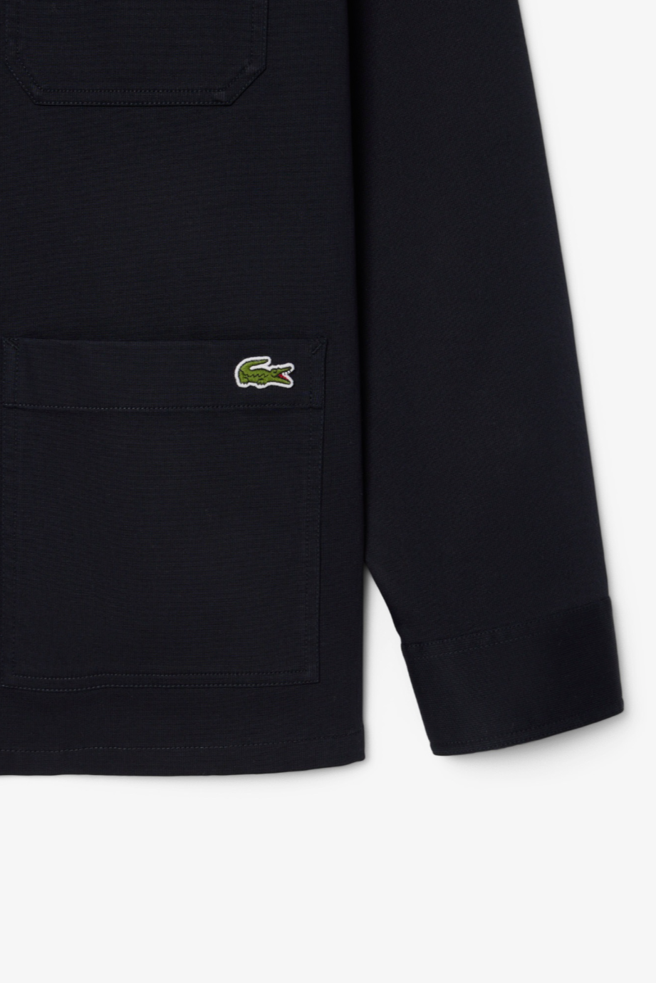 Cotton Overshirt Navy Blue - Jacket