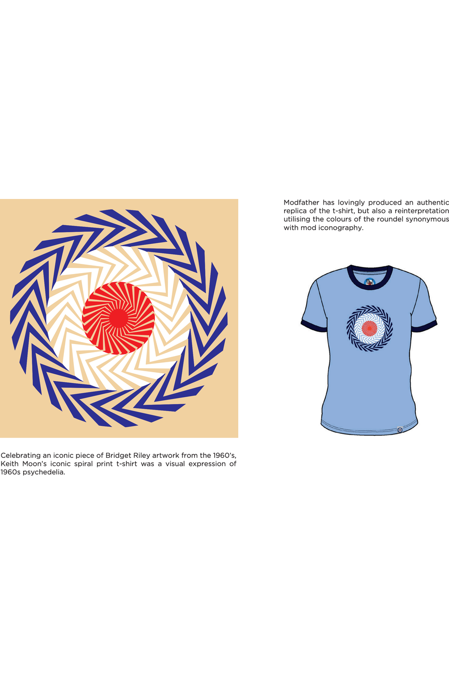 Exclusive Spiral Target Powder - T-Shirt