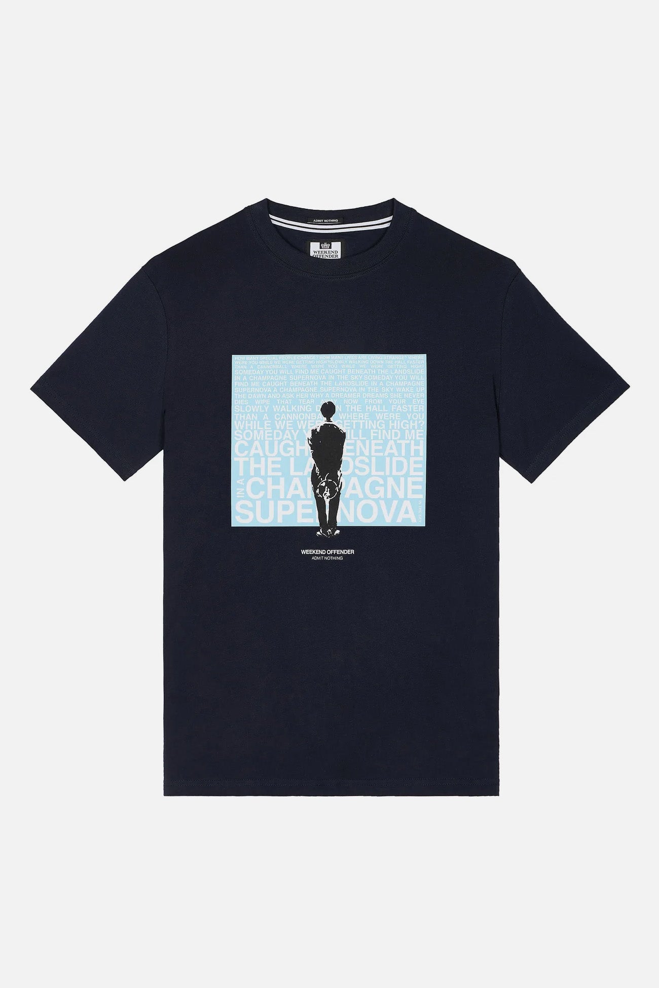 Supernova Navy Graphic - T-Shirt