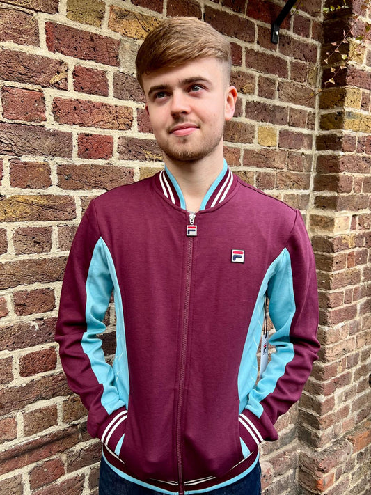 Settanta Pumpkin Fig / Milky Blue / Gardenia - Track Top