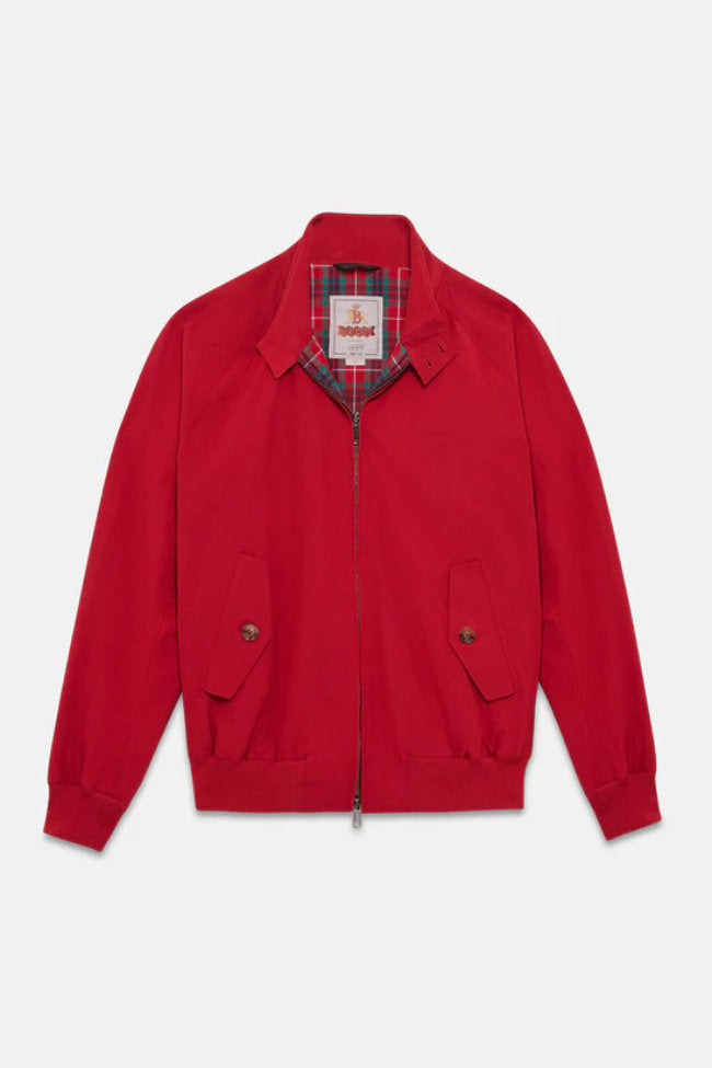 G9 Modern Classic Chili Pepper - Harrington Jacket