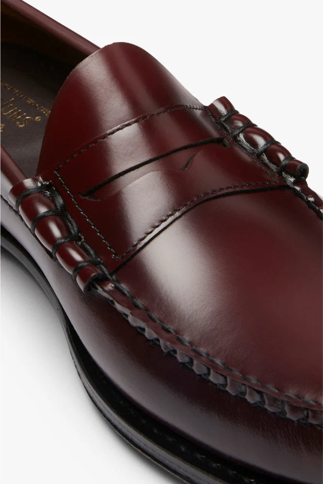 Larson Leather Wine - Penny Loafer