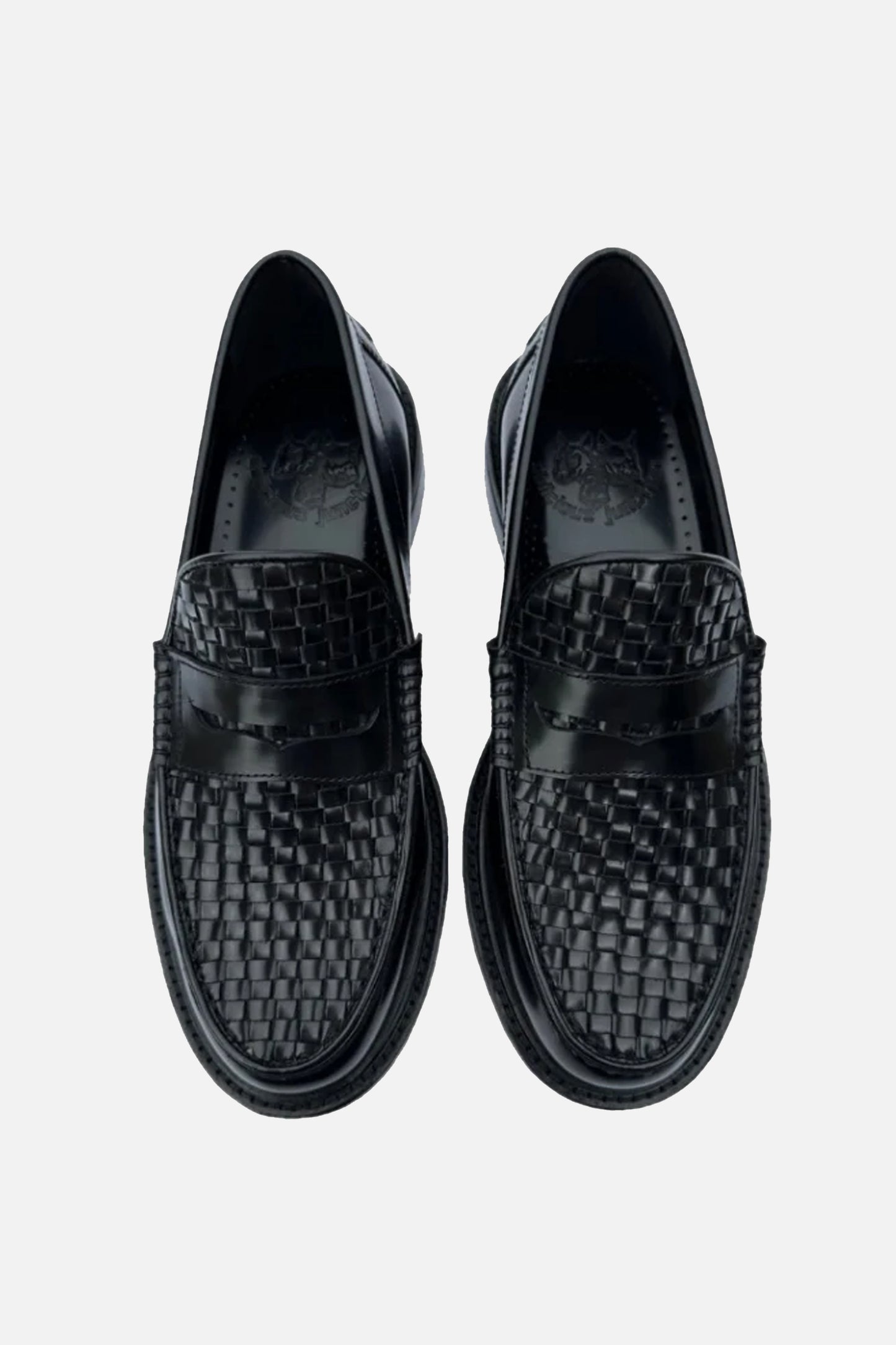 Brummel Basket Weave Black - Loafer