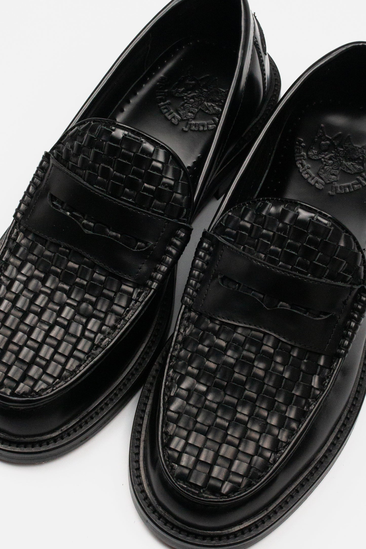 Brummel Basket Weave Black - Loafer