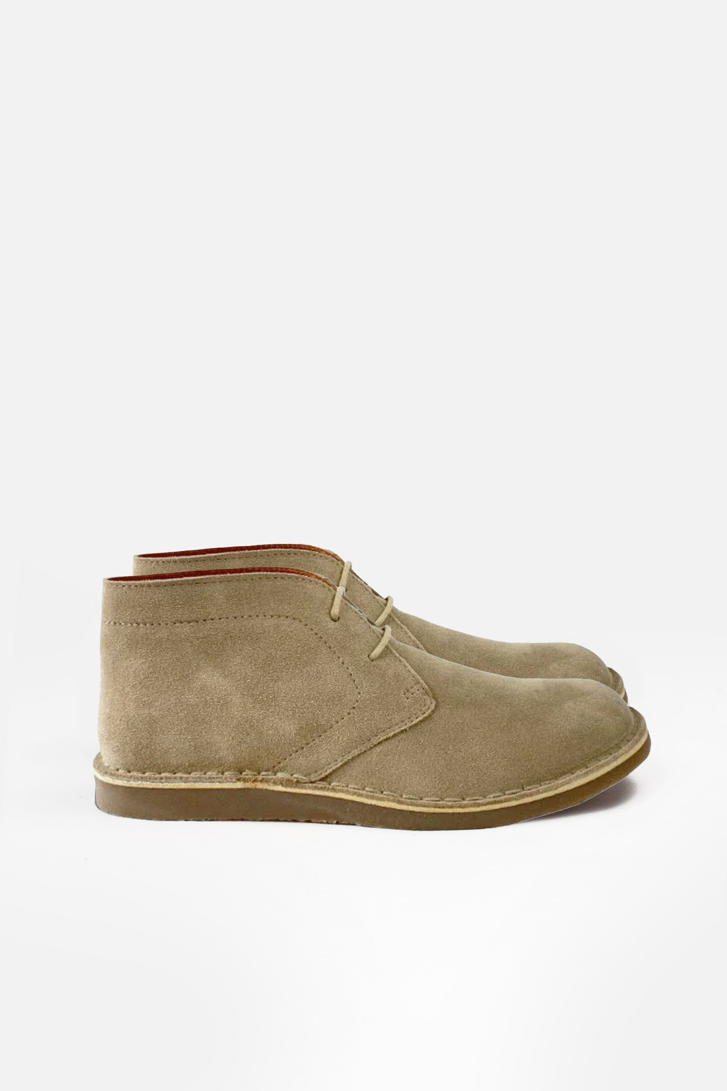 Crowley Beige - Suede Desert Boot