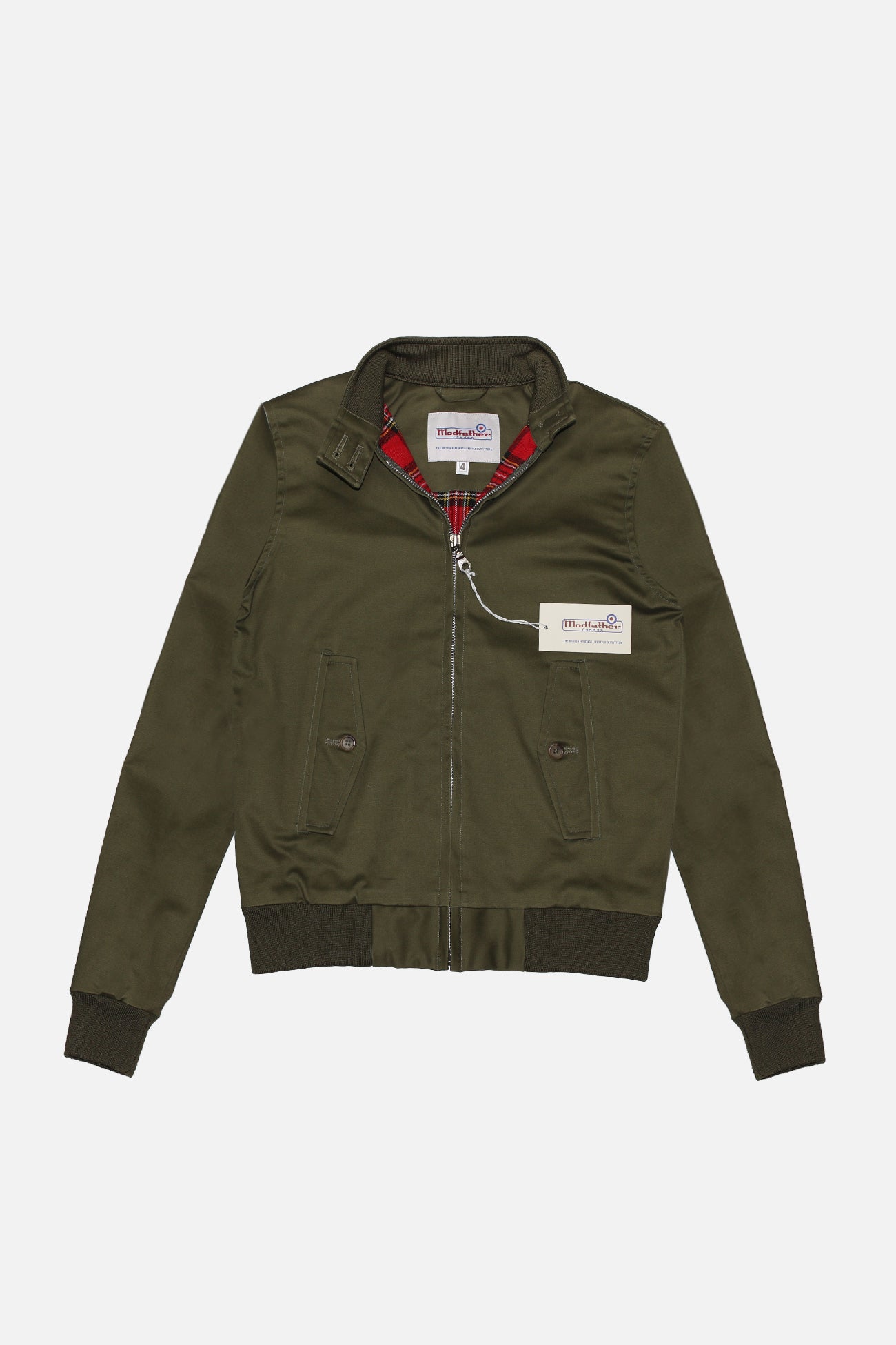 Women's Forest Green - Harrington Jacket