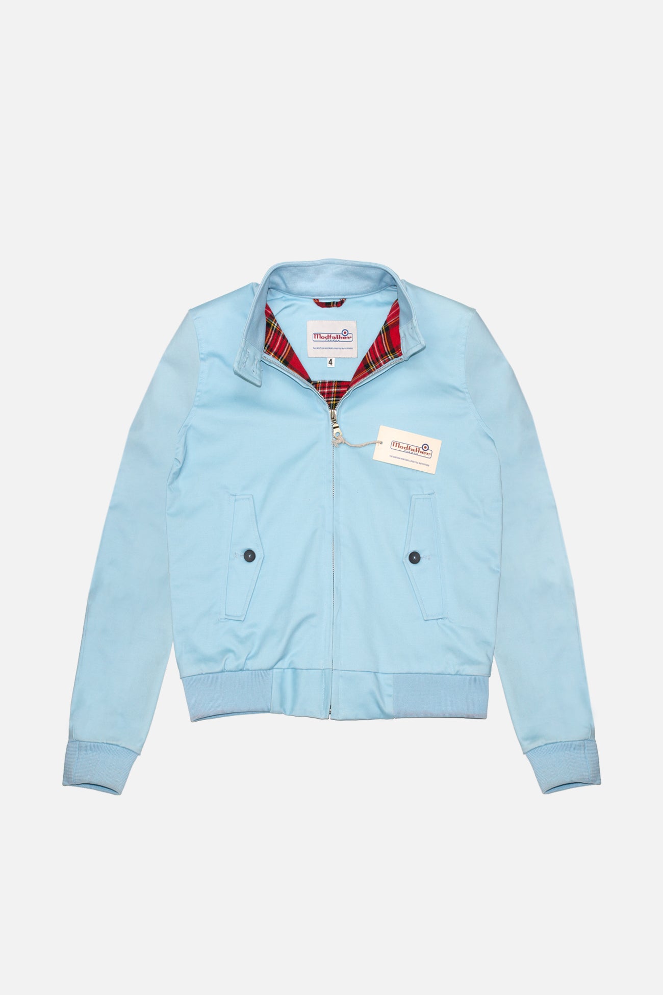 Women's Sky Blue - Harrington Jacket