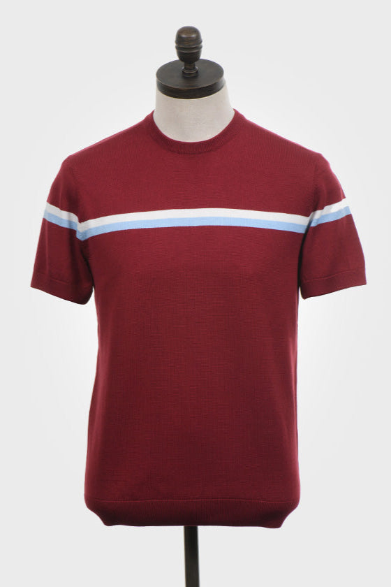 Higgins Wine - Knitted T-Shirt