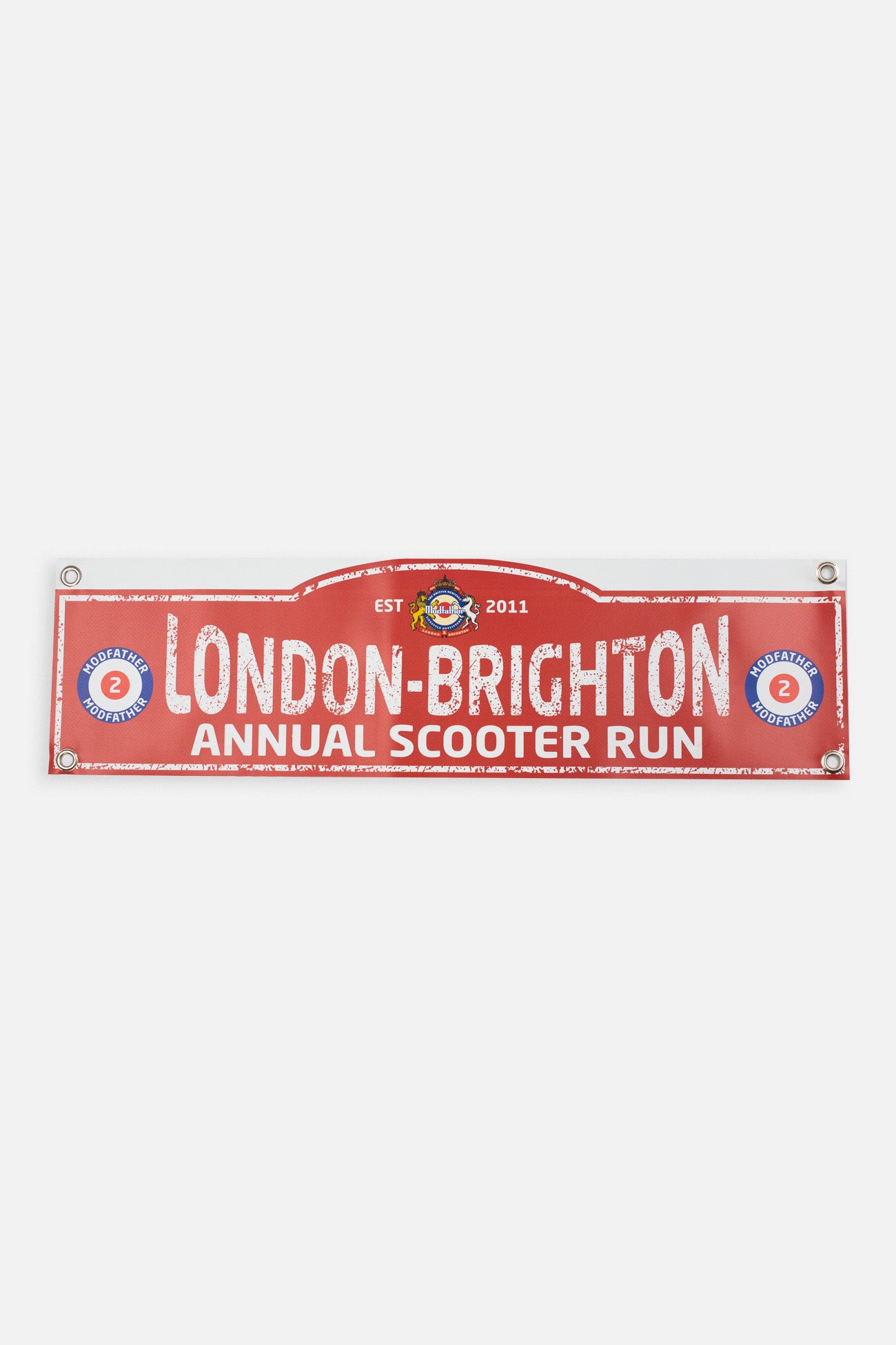London to Brighton Modfather 4th Annual Scooter Run - Banner