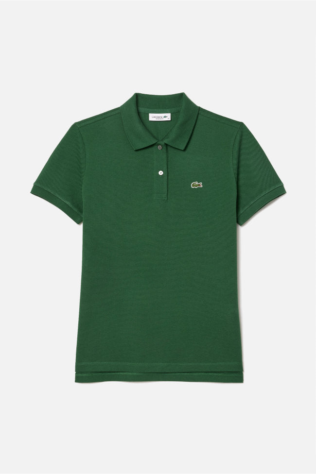 Women's Regular Fit Supple Piqué Pine Green 132 - Polo Shirt