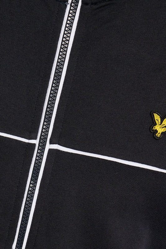Piped Full Navy - Track Top