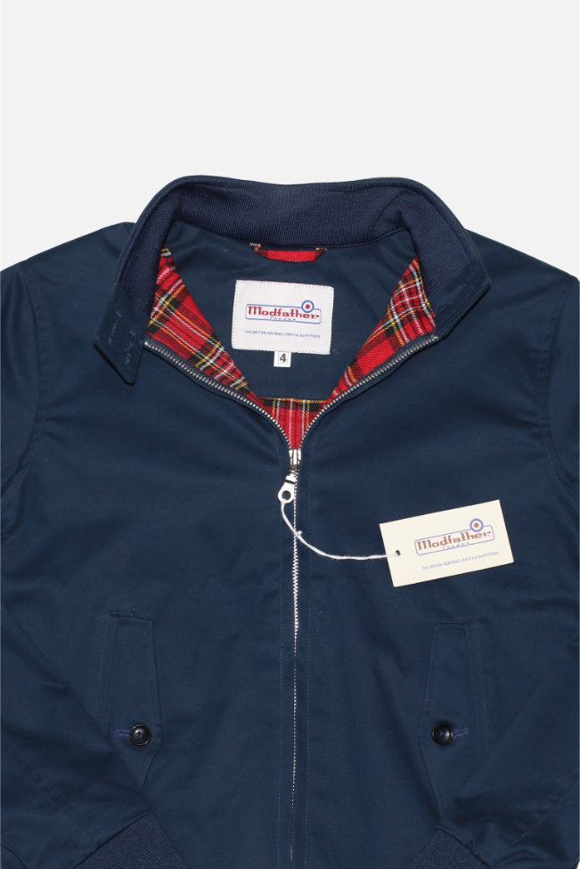 Women's Dark Navy - Harrington Jacket