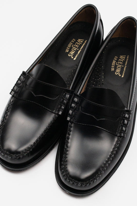 Larson Leather Black - Penny Loafer