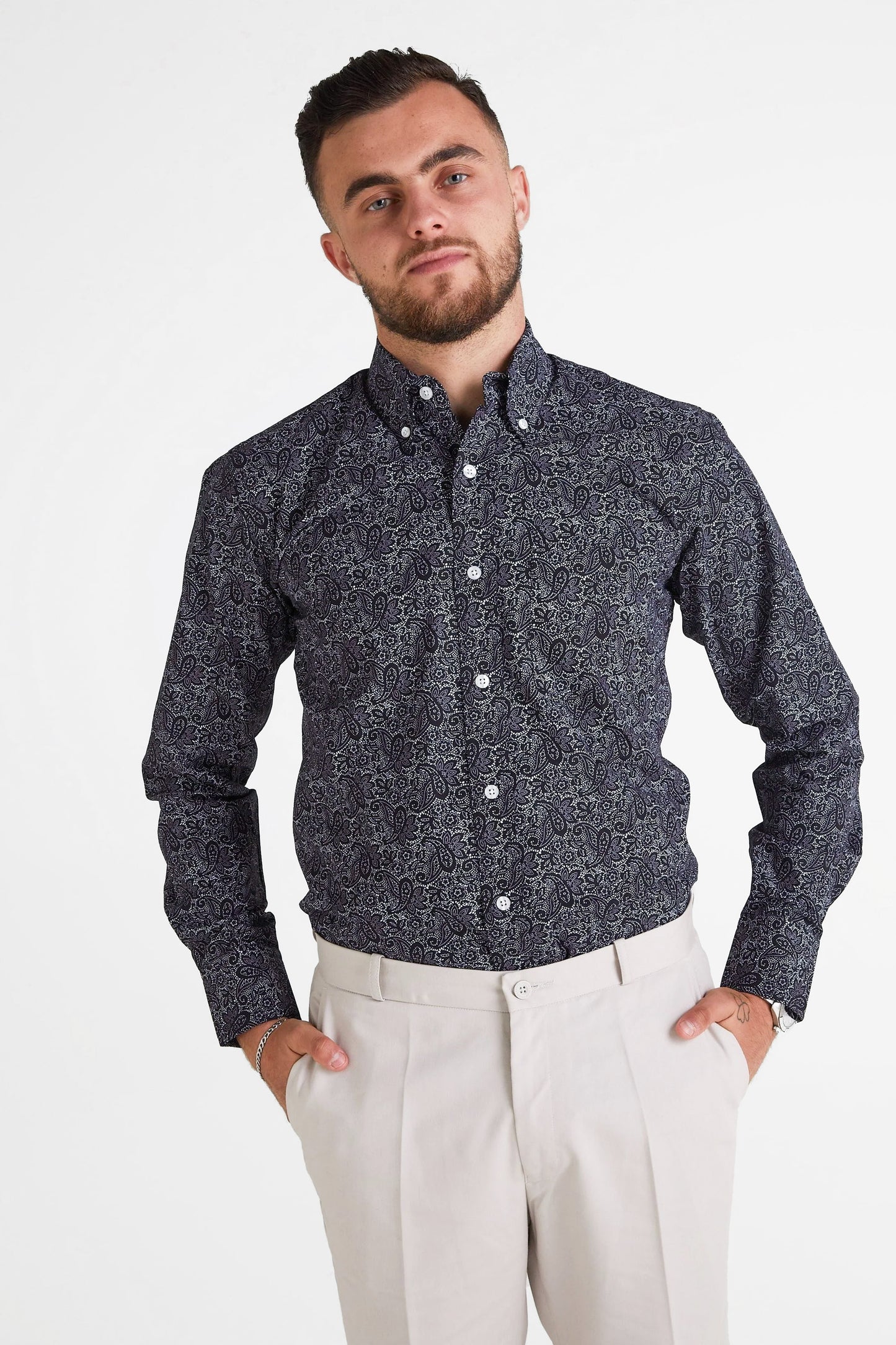 Paisley Black - Shirt
