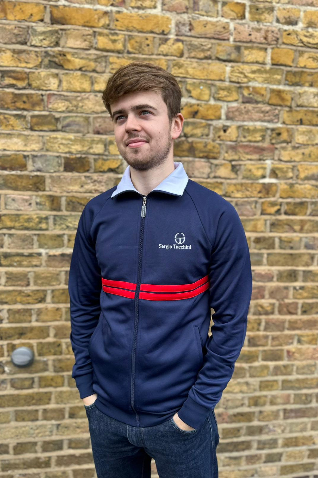 Dallas Maritime Blue / White / Adrenaline Rush - Track Top