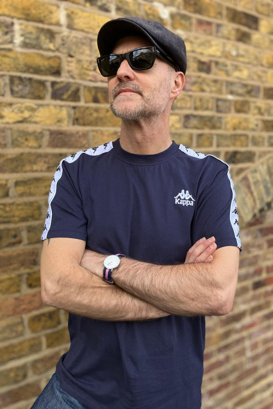 Banda Umara Blue / DK White - T-Shirt