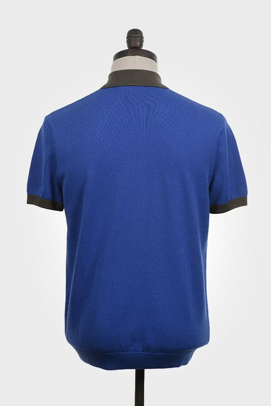 Marinello Azzuri Blue - Knitted Polo
