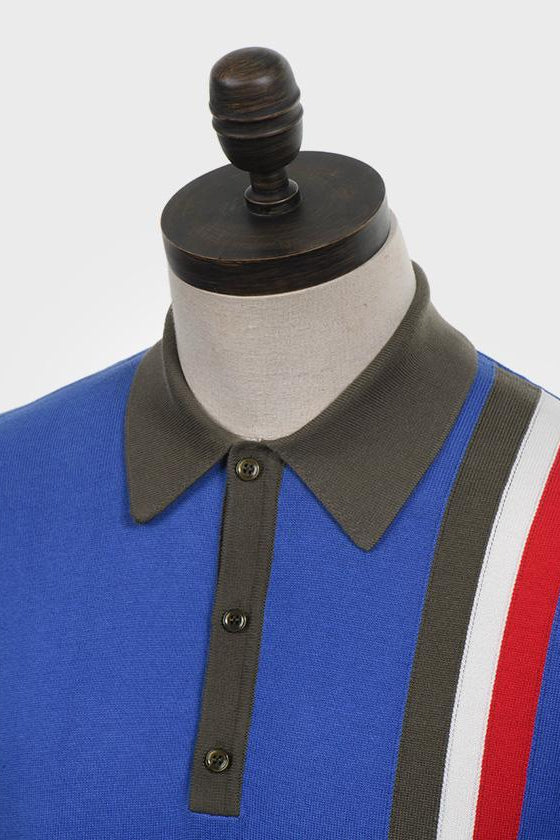 Marinello Azzuri Blue - Knitted Polo