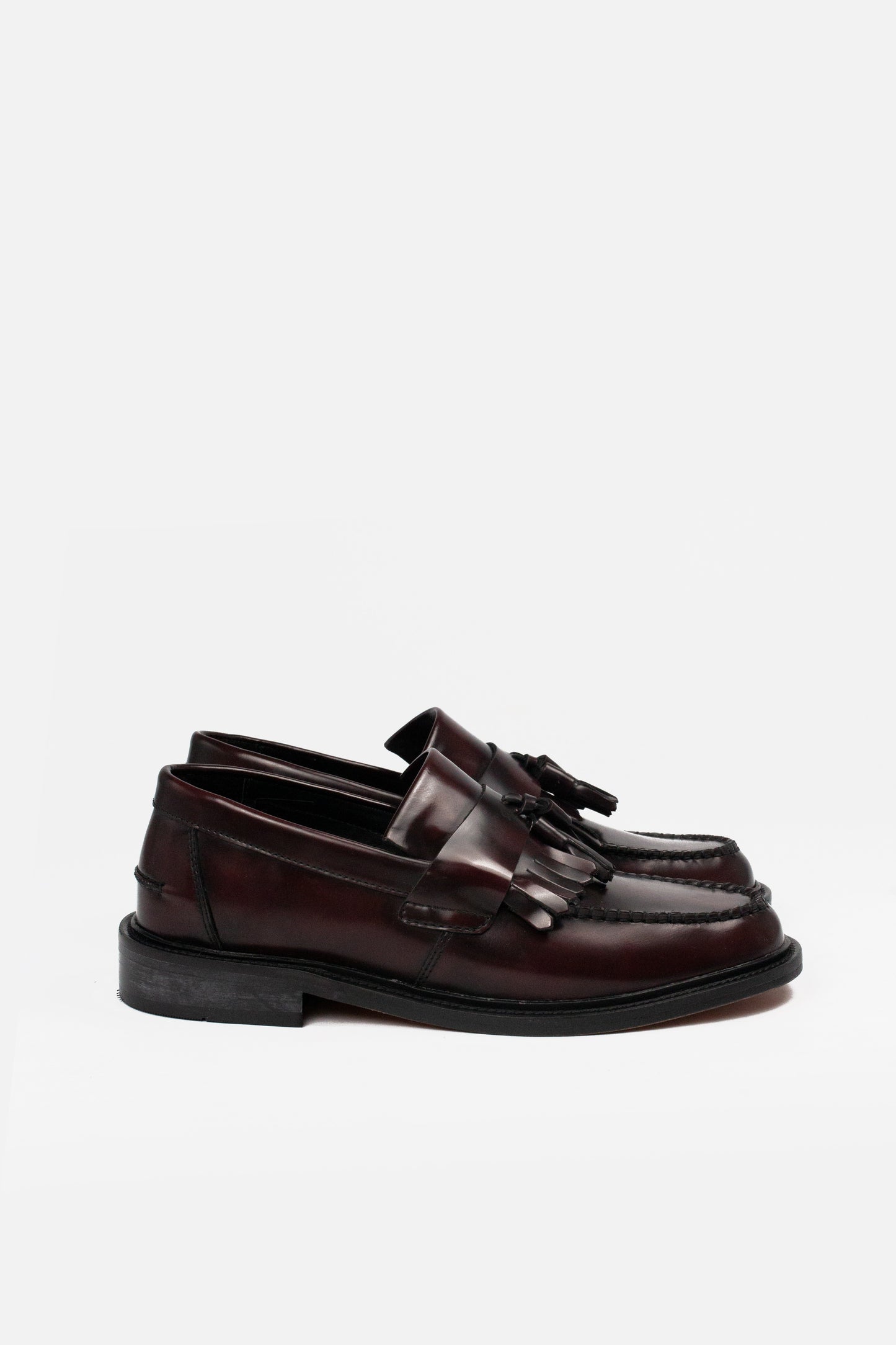 Rude Boy Oxblood - Tassel Loafer
