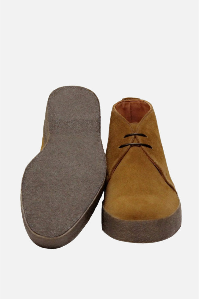 Sanders - Hi Top Tan Suede - Chukka Boot