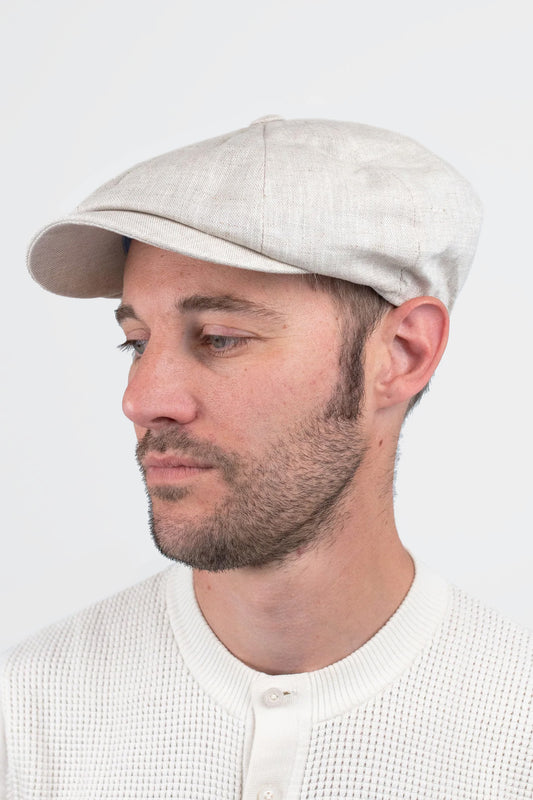 Alfie Natural Linen - Cap