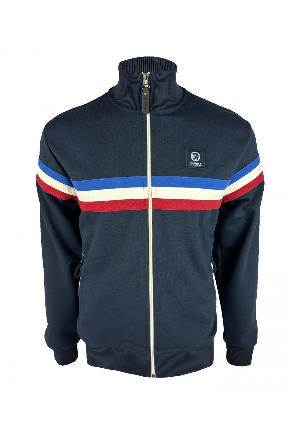 Retro Stripe Navy - Track Top