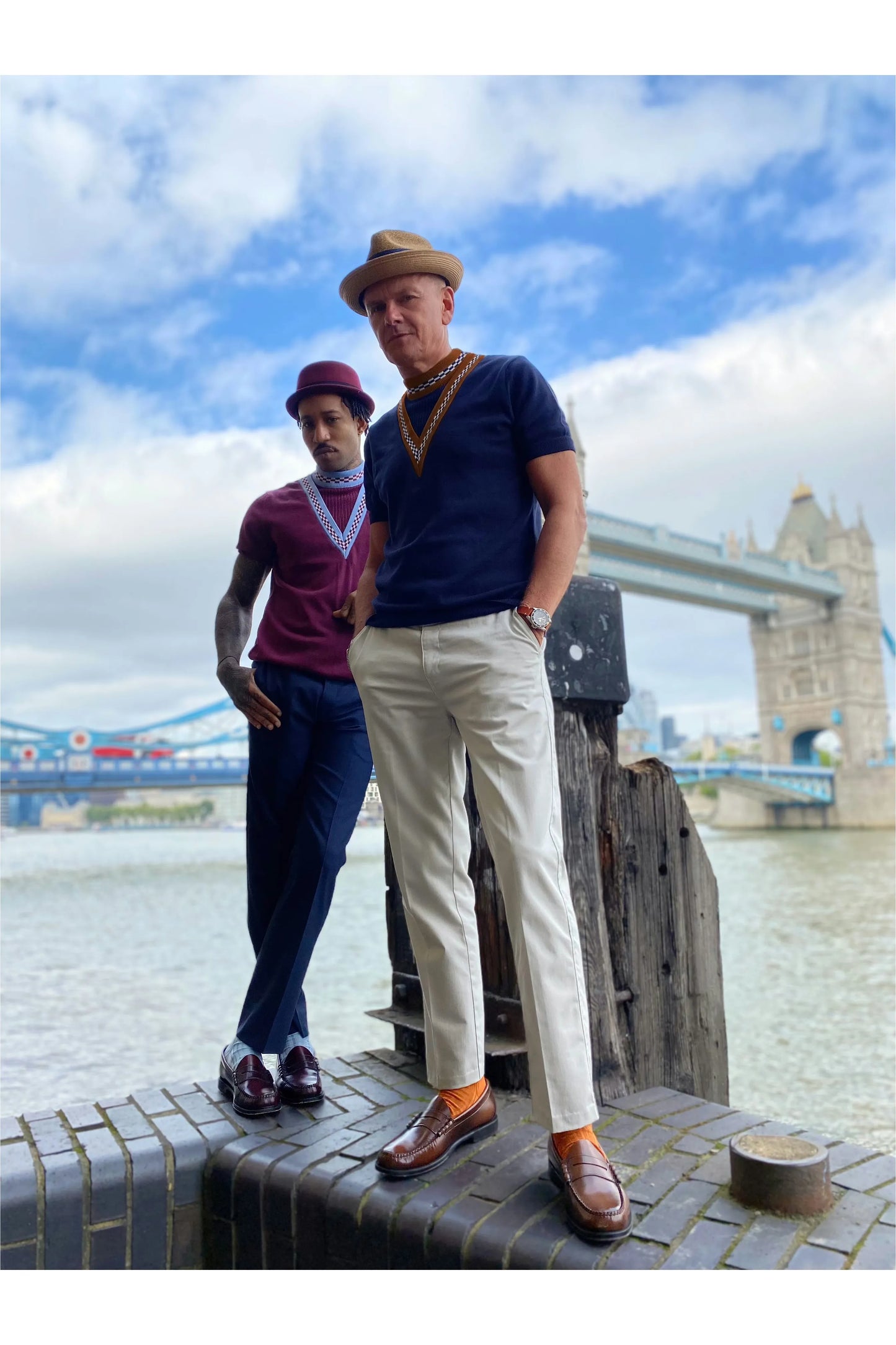 V-Insert Player Port Chequerboard - Knit