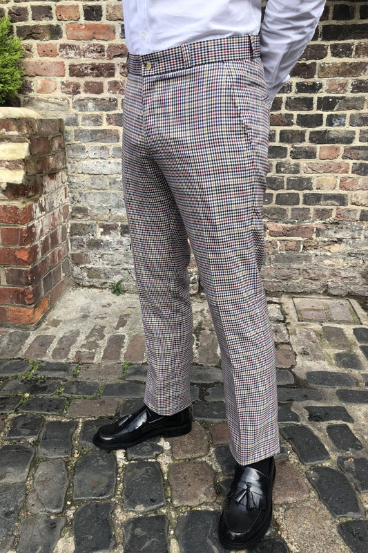 Sta Press Multi Tweed - Trousers