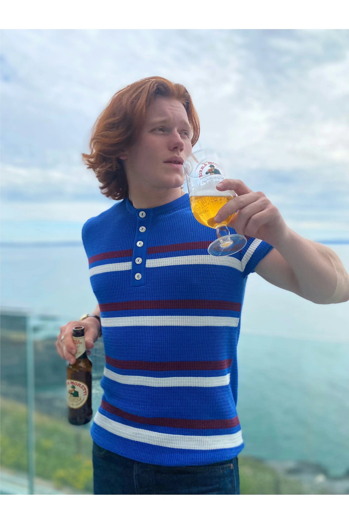 Thames Archive Royal Blue Stripe - Henley