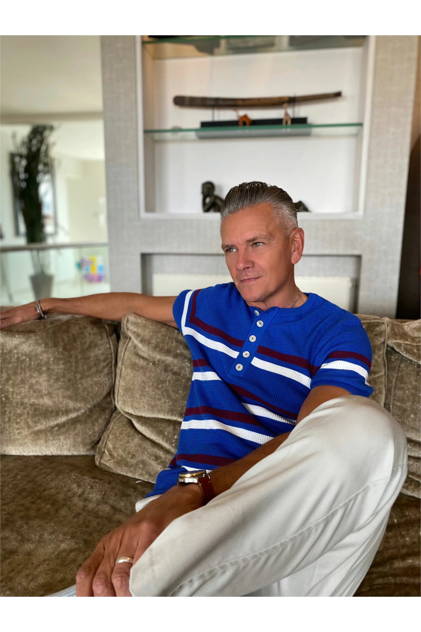 Thames Archive Royal Blue Stripe - Henley